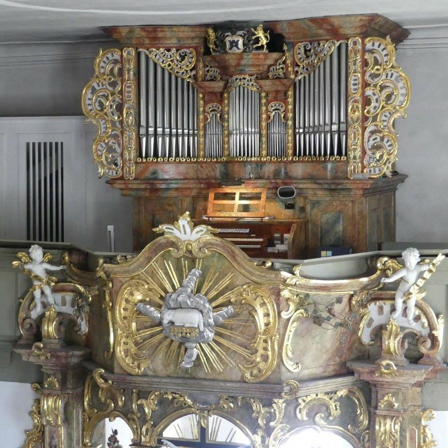 Orgel in der Michaelskirche in Trabelsdorf