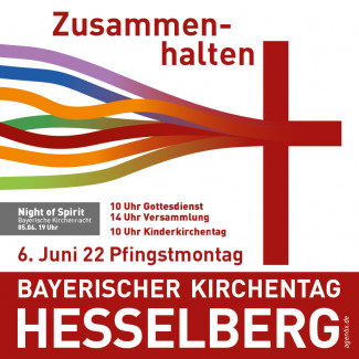 Hier finden Sie Informationen zum Kirchentag auf dem Hesselberg 2022.